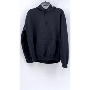 GILDAN Women's Black Heavy Blend Graphic Hoodie SZ M